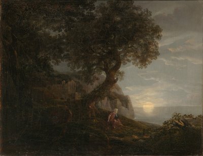 Sorgere della luna da Carl Gustav Carus