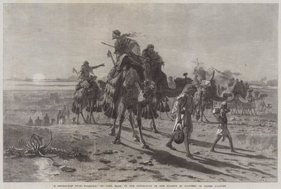 Una partenza da Palmira da Carl Haag