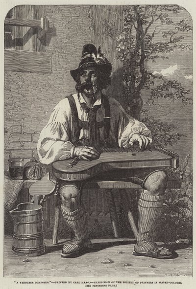 Un compositore tirolese da Carl Haag