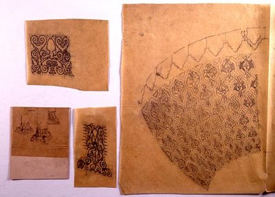 Dettagli architettonici, da sedici schizzi su carta da lucido da Carl Haag
