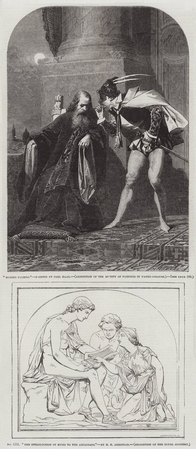 Esposizione della Royal Academy da Carl Haag