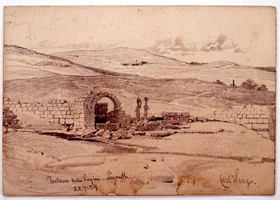 Fontana della Vergine, Nazareth da Carl Haag