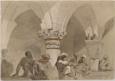 Fumatori di pipa, Gerusalemme da Carl Haag
