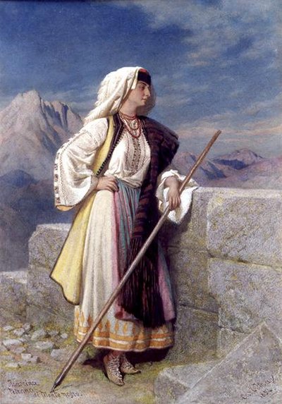 Signorina Petrana di Monte Negro da Carl Haag