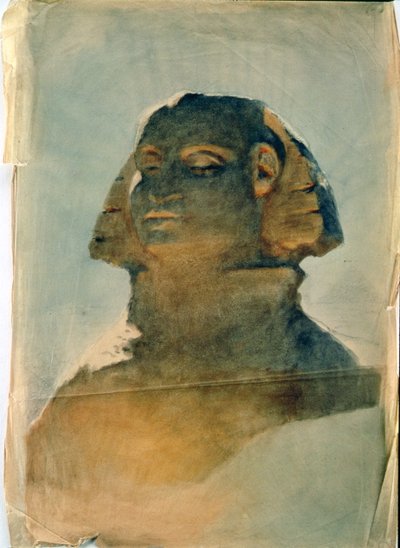 Sfinge a Giza da Carl Haag