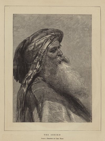 Lo sceicco da Carl Haag