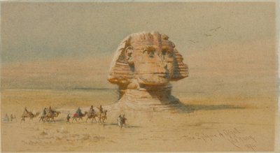 La Sfinge di Giza da Carl Haag