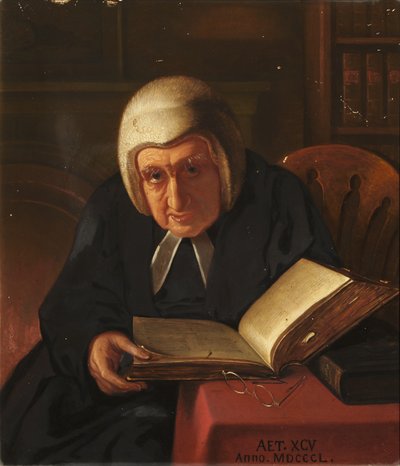 Martin Joseph Routh, Presidente del Magdalen College, 1850 da Carl Hartmann