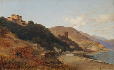 Paesaggio serale italiano (sera d