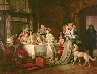Il ritorno, 1870 da Carl Heinrich Hoff
