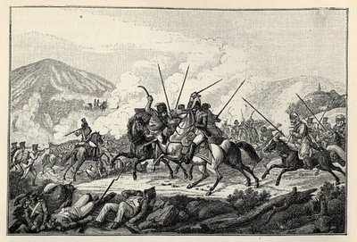 La cattura del generale Vandamme nella battaglia di Kulm il 30 agosto 1813 da Carl Heinrich Rahl
