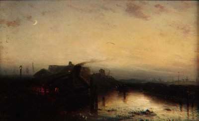 Sera al Chiaro di Luna da Carl Hilgers