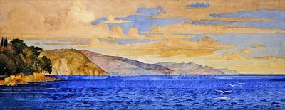 Santa Margherita e il mare di Aegeri da Carl Johan Forsberg