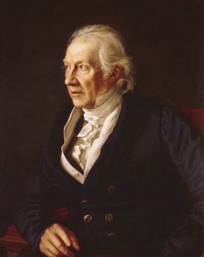 Ritratto di Karl Friedrich Zelter 1758-1832, 1828 da Carl Joseph Begas