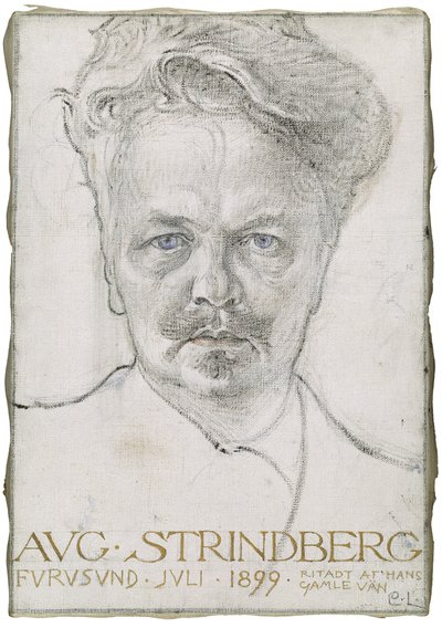 August Strindberg da Carl Larsson