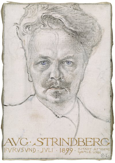 August Strindberg da Carl Larsson