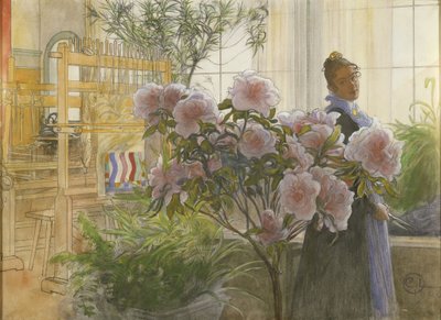 Azalea, 1906 da Carl Larsson