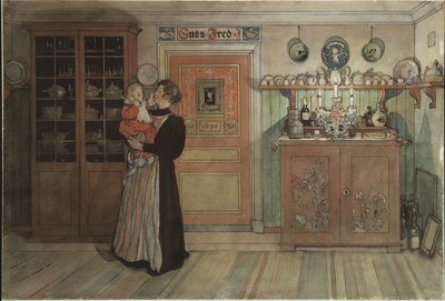 Tra Natale e Capodanno, dalla serie Una casa da Carl Larsson