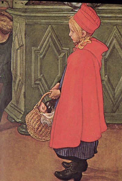 Portando a casa la spesa da Carl Larsson