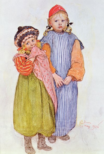 I Bambini del Falegname Hellberg da Carl Larsson