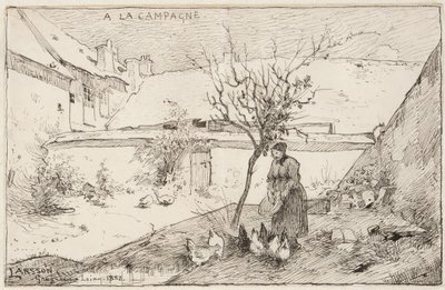 Fattoria francese da Carl Larsson