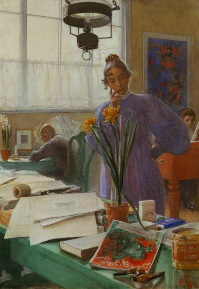 Mia moglie da Carl Larsson