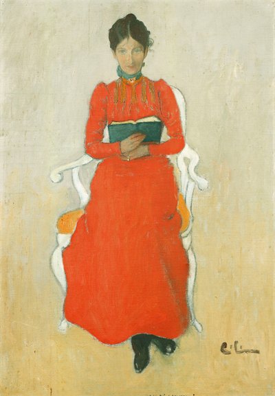 Ritratto di Dora Lamm, c.1900 da Carl Larsson