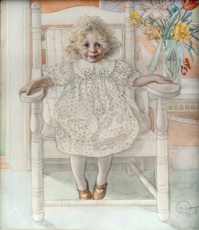 Ritratto di Inga-Maria Thiel da Carl Larsson