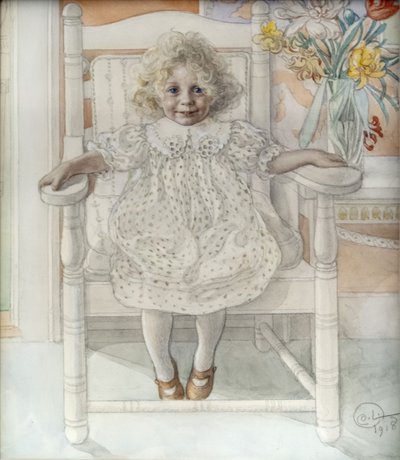 Ritratto di Inga-Maria Thiel da Carl Larsson