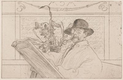 Autoritratto da Carl Larsson