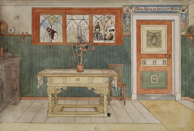 La sala da pranzo, dalla serie Una casa da Carl Larsson