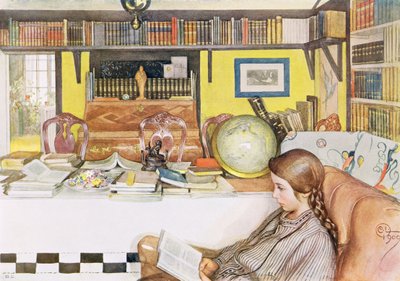 La sala di lettura, pub. in 