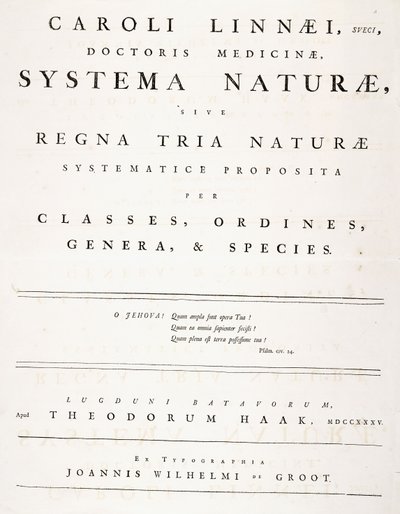 Pagina del titolo da 