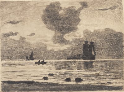 Sera sul mare da Carl Locher