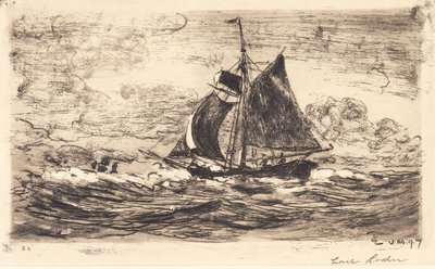 Una Caccia, che Si Svolge da Carl Locher