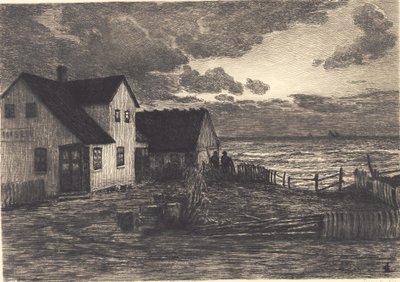 Casa sul mare. Tisvilde da Carl Locher