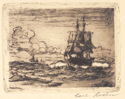 Nel Mare del Nord da Carl Locher