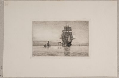 Sera tranquilla nel Mare del Nord da Carl Locher