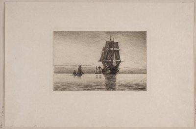 Serata tranquilla nel Mare del Nord da Carl Locher