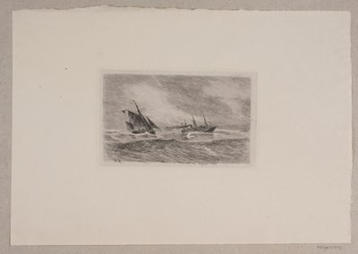 Tempesta nel Mare del Nord. Arcturus riceve il pilota da Carl Locher