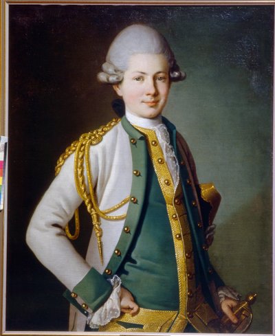 Ritratto del conte Nicolay Semyonovich Mordvinov da Carl Ludwig Christinek