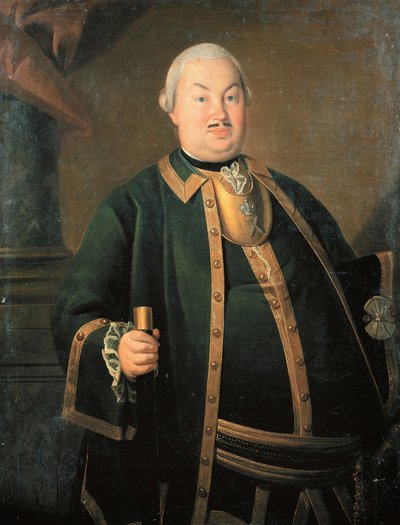 Ritratto del generale Fyodor Berchman da Carl Ludwig Christinek