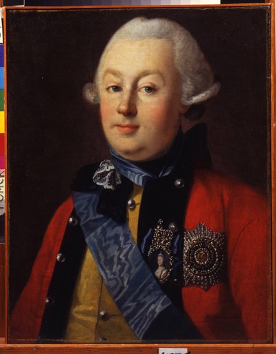 Ritratto del politico e militare Grigory Orlov (1734-1783) favorito dell