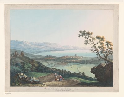 Vista di Ginevra da Carl Ludwig Hackert