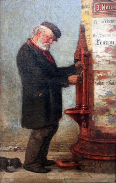 Uomo alla fontana da Carl Ludwig Jessen