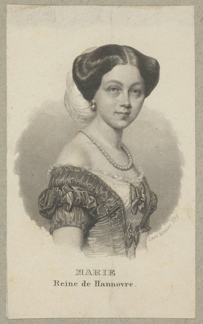 Maria di Hannover (1776 Londra - 1857 Londra) - principessa di Gran Bretagna e Irlanda, Hannover e Brunswick-Lüneburg, e per matrimonio duchessa di Gloucester ed Edimburgo da Carl Mayer