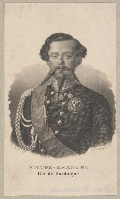 Vittorio Emanuele I, re di Sardegna da Carl Mayer