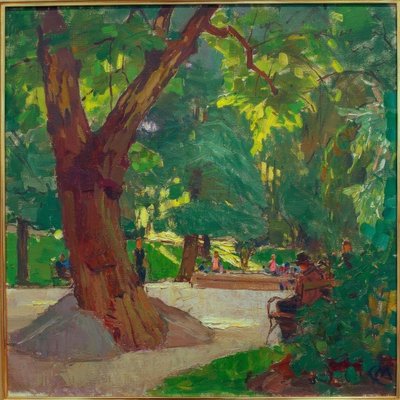 Parco di Heiligenstadt (Parco Beethoven) da Carl Moll