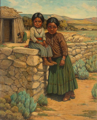 Sorelle Navajo da Carl Moon
