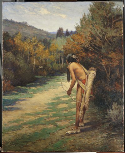 Cacciatore di Taos da Carl Moon